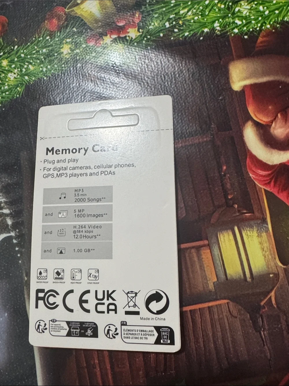 Lenovo Black and Gold microSD Card with Adapter